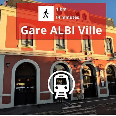 L'atelier De Papy D'albi - Parking - Centre Accessible à Pied Appartement Albi